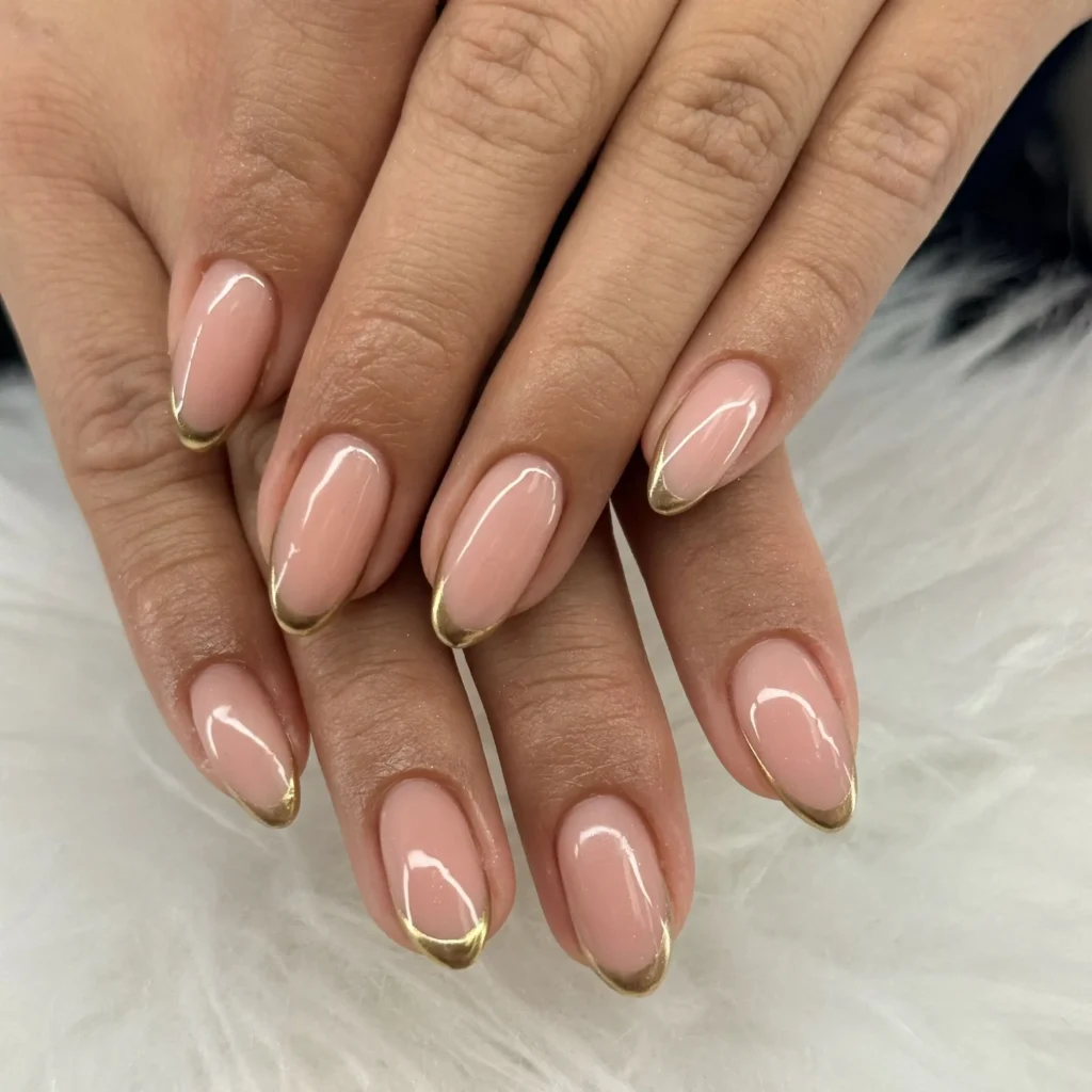 Acrylic Full Gel Short professional manicure